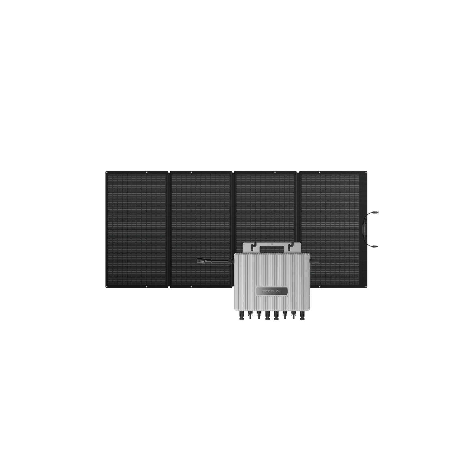 EcoFlow PowerStream - home power and station charging modes