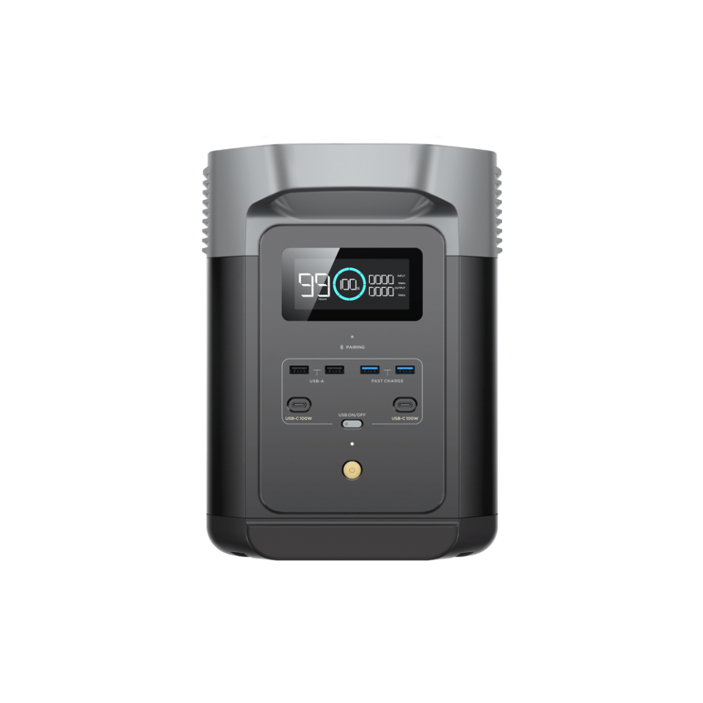 EcoFlow DELTA 2 - portable power station, front view