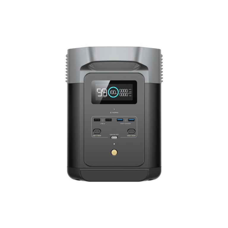 EcoFlow DELTA 2 - portable power station, front view
