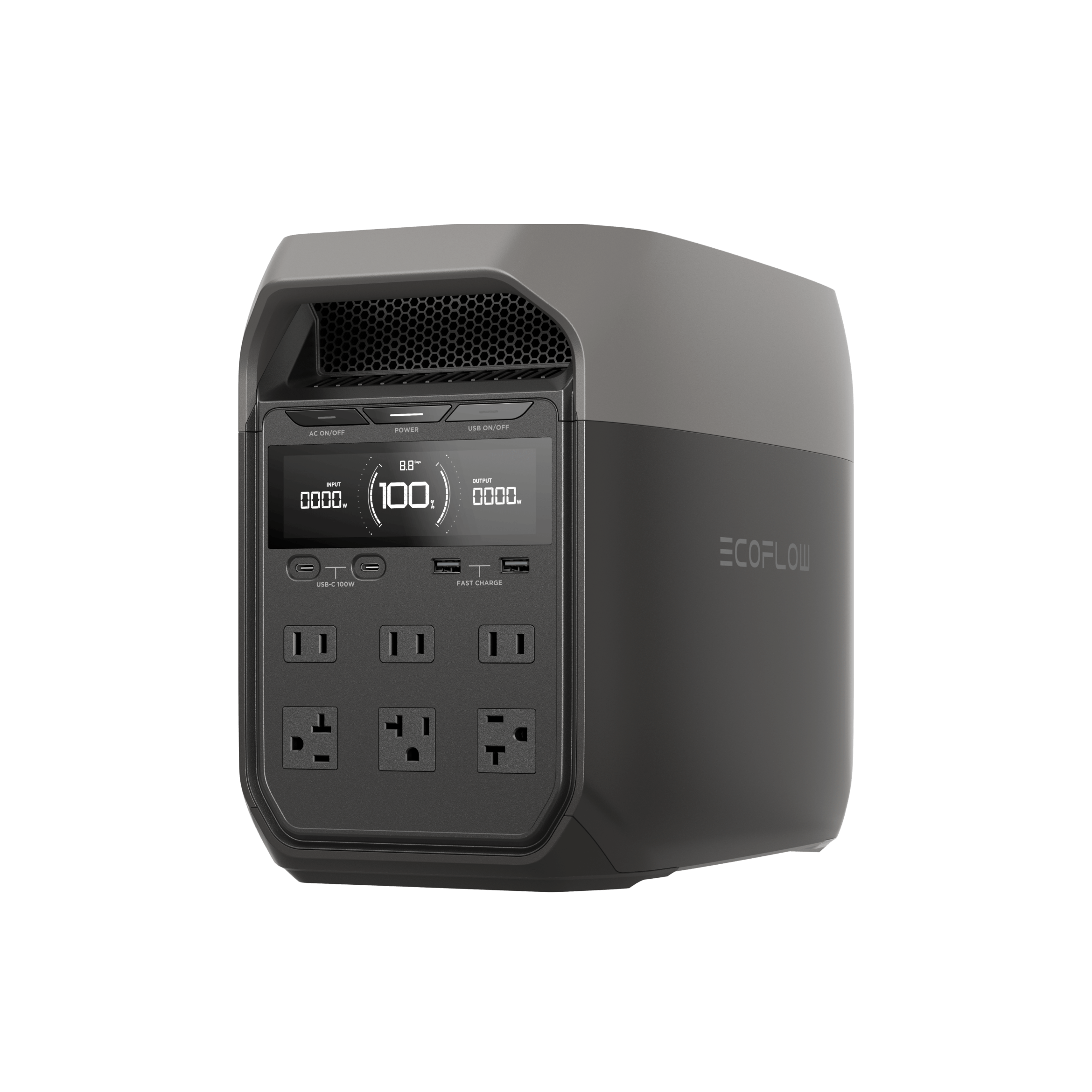 EcoFlow DELTA 3 - angled view