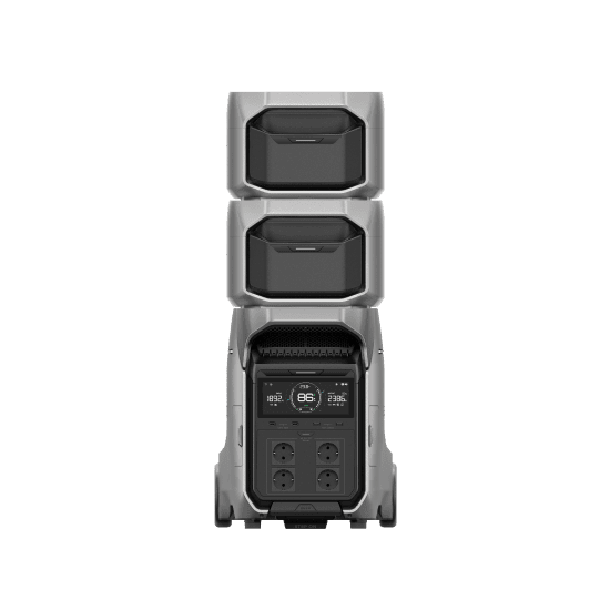 EcoFlow DELTA Pro 3 з додатковими батареями — європейські розетки