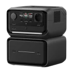 Комплект EcoFlow RIVER 3 Max Plus: станция RIVER 3 Plus, установленная на дополнительную батарею EB600